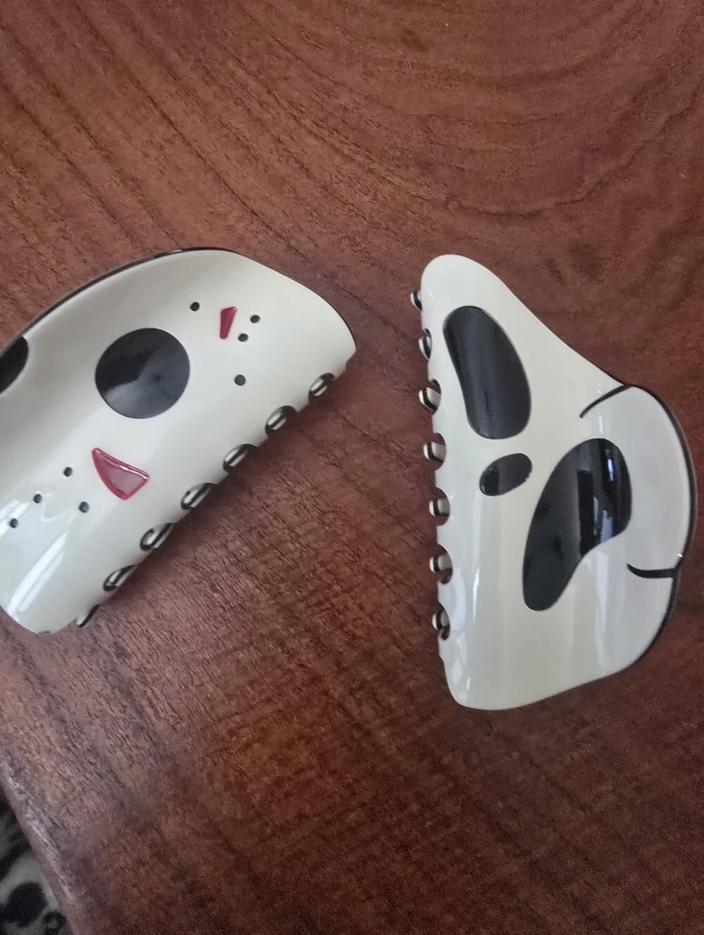 Fongdy Horror Movie Themed Hair Claw Clip Set Of 2